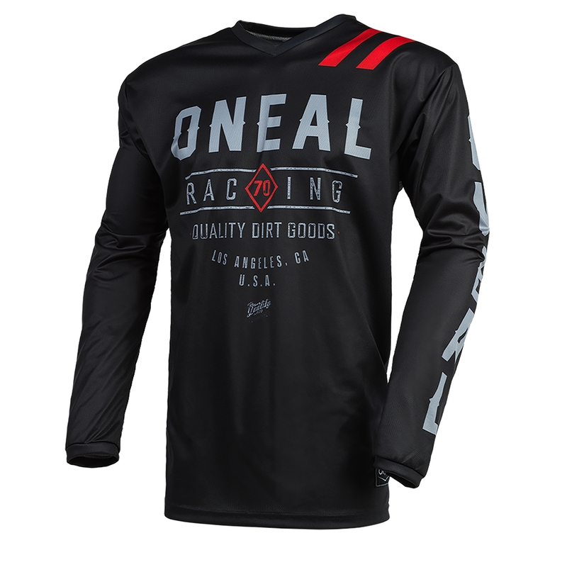 O´Neal Element Dirt motorcrossshirt zwart-grijs
