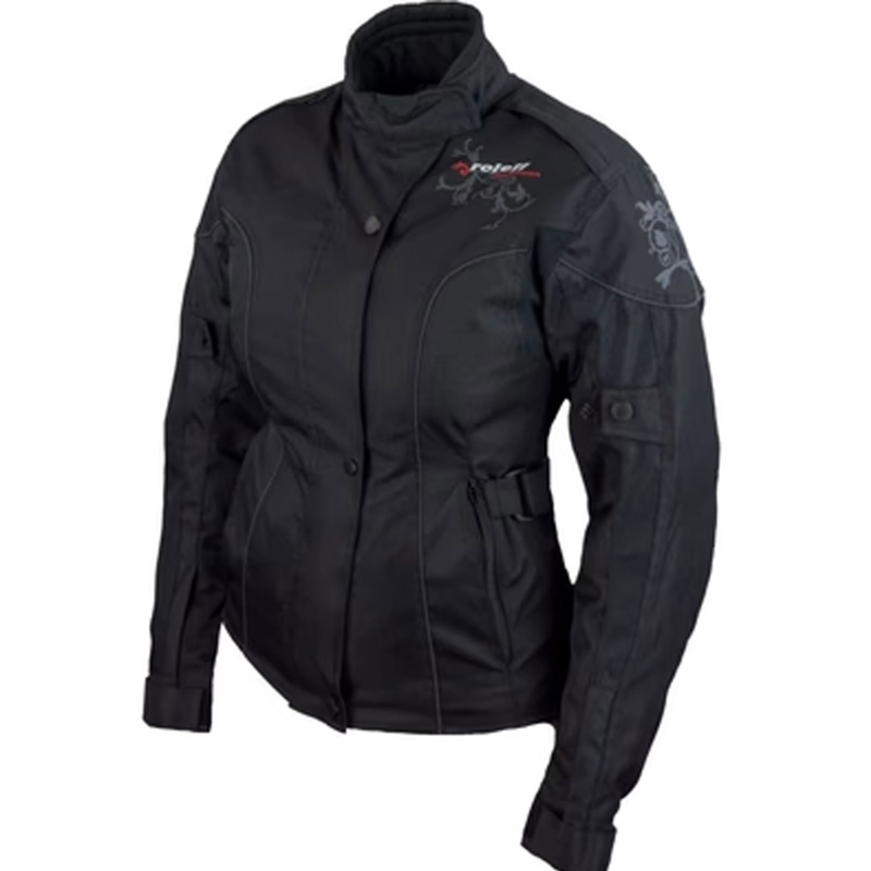 Roleff Ladylike dames motorjas, zwart