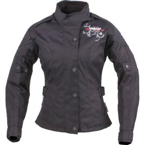 Roleff Ladylike dames motorjas, zwart
