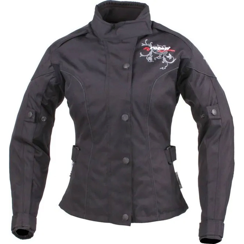 Roleff Ladylike dames motorjas, zwart