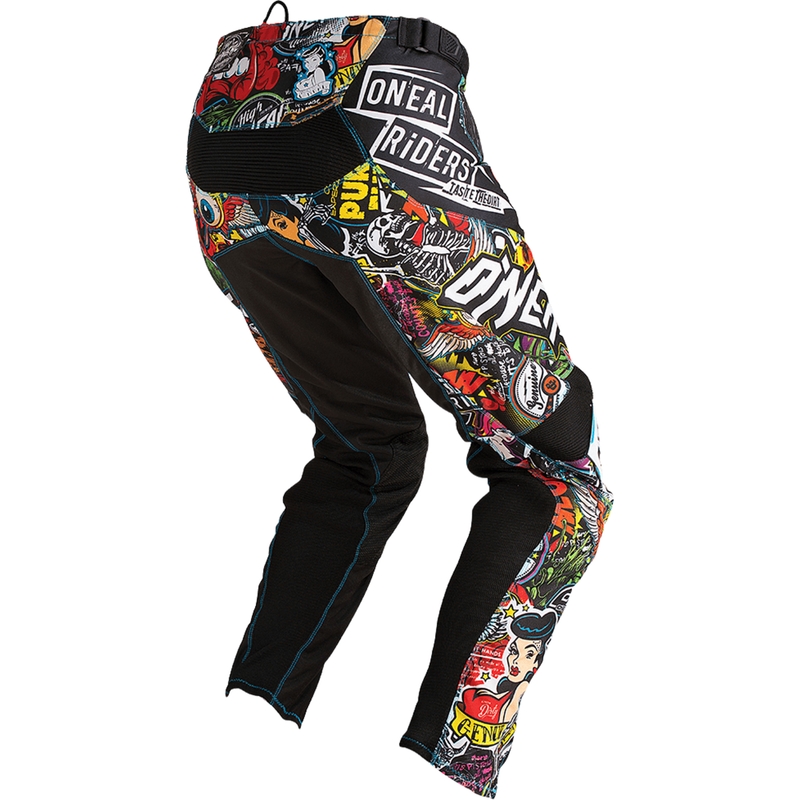 O'Neal Mayhem Crank motorcrossbroek zwart-multicolor
