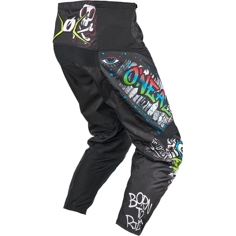 O´Neal Element Rancid motorcrossbroek zwart-wit