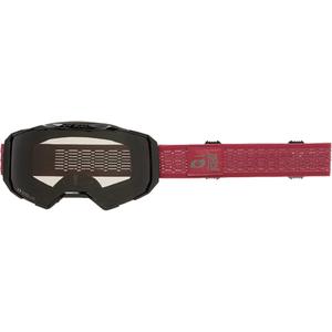 Motocrossbril O'Neal B-22 Static rood (grijs plexiglas)