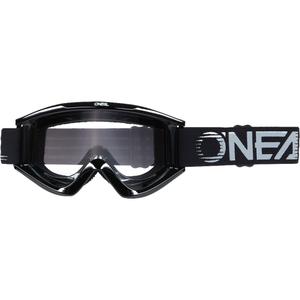 Motocrossbril O´Neal B-Zero zwart (transparant plexiglas)