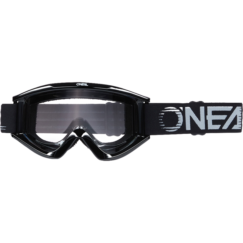 Motocrossbril O´Neal B-Zero zwart (transparant plexiglas)