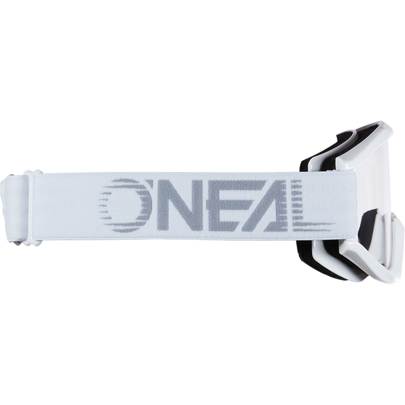 Motocrossbril O´Neal B-Zero wit (transparant plexiglas)