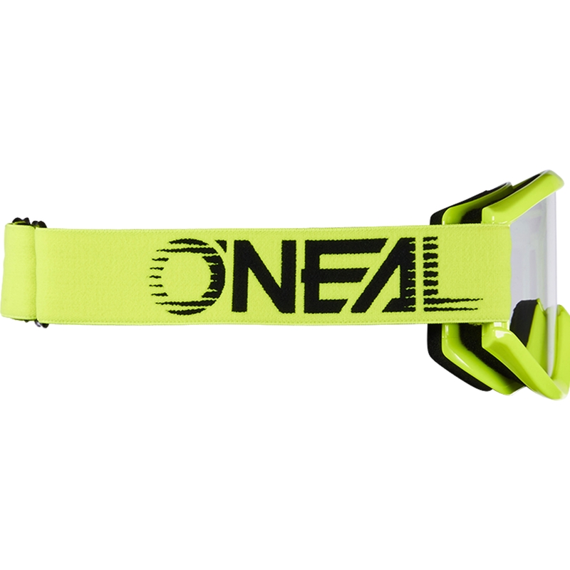 Motocrossbril O´Neal B-Zero fluo geel (transparant plexiglas)