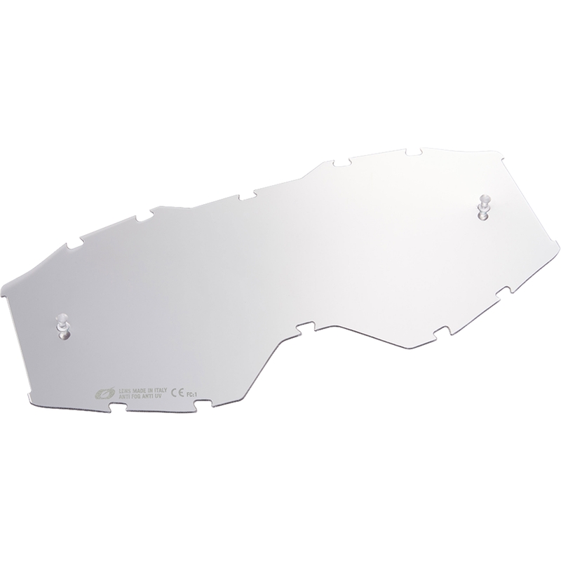 Vizier voor motorcrossbril O´Neal B-10 zilver