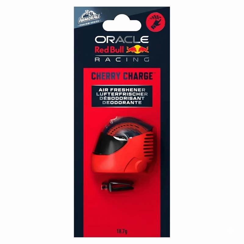Red Bull Racing Armorall auto-luchtverfrisser - 3D helm rood