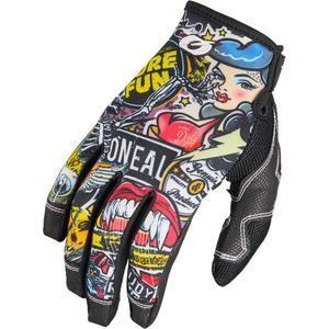 Motocrosshandschoenen O´Neal Mayhem Crank, meerkleurig