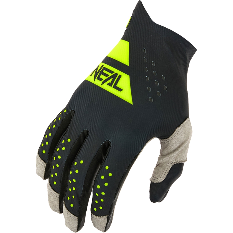O´Neal Pin it Slip on motocrosshandschoenen zwart-fluor geel