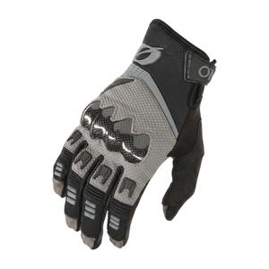Motocrosshandschoenen O'Neal Butch Carbon CE grijs-zwart
