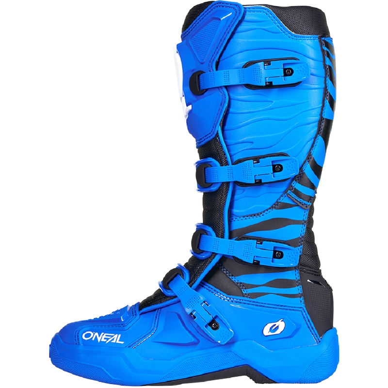 O'Neal 3SRS Zebra blauwe motorcrosslaarzen