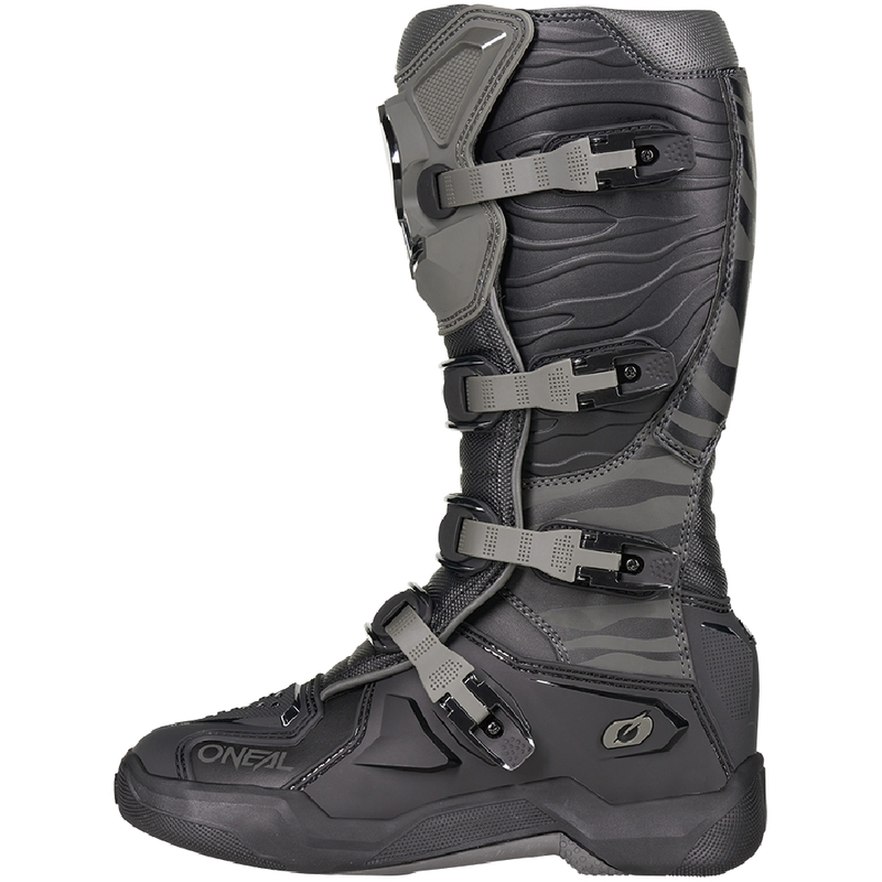 O'Neal 3SRS Zebra motorcrosslaarzen zwart-grijs