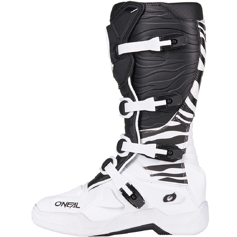 O'Neal 3SRS Zebra motorcrosslaarzen zwart-wit