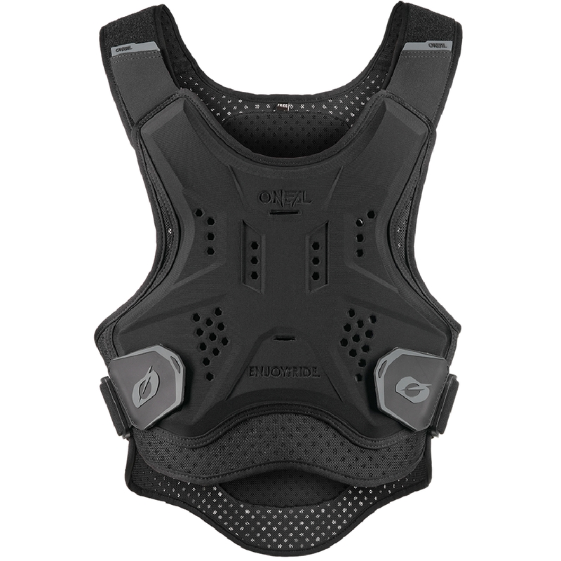 Motorborstbeschermer O'Neal BP Soft zwart