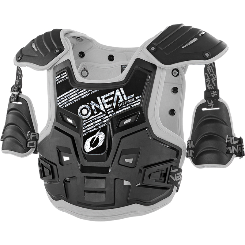 O´Neal PXR Stone Shield motorbodyprotector zwart-grijs
