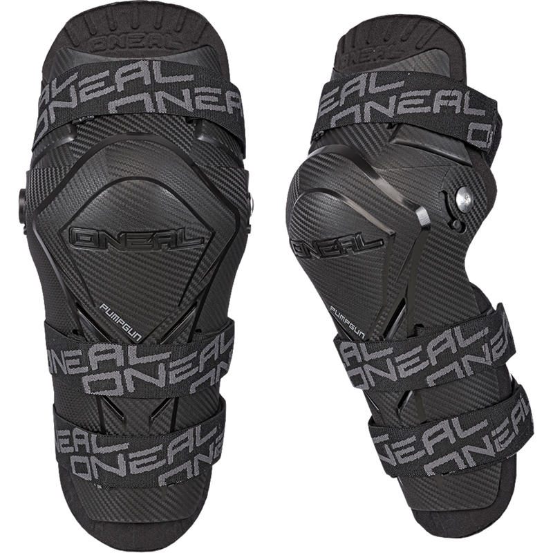 O´Neal PUMPBUN MX kniebeschermers met carbonlook, zwart