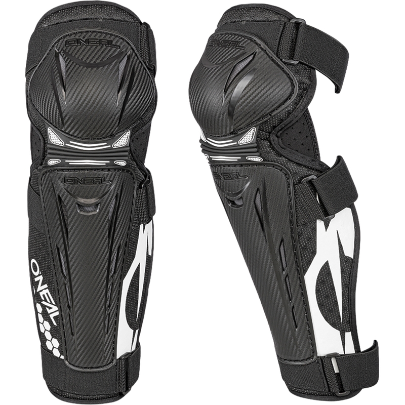 O´Neal Trail FR Carbon Look kniebeschermers zwart-wit