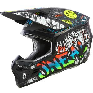 O'Neal 3SRS Rancid zwart-wit kindermotocrosshelm
