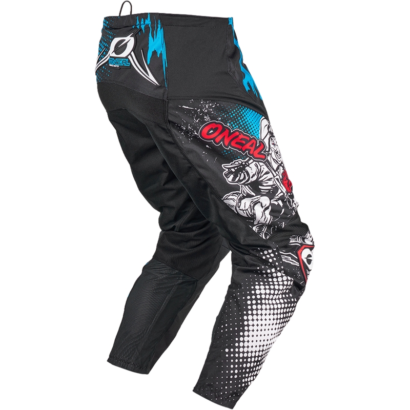 O'Neal Element Villain kindermotocrossbroek wit
