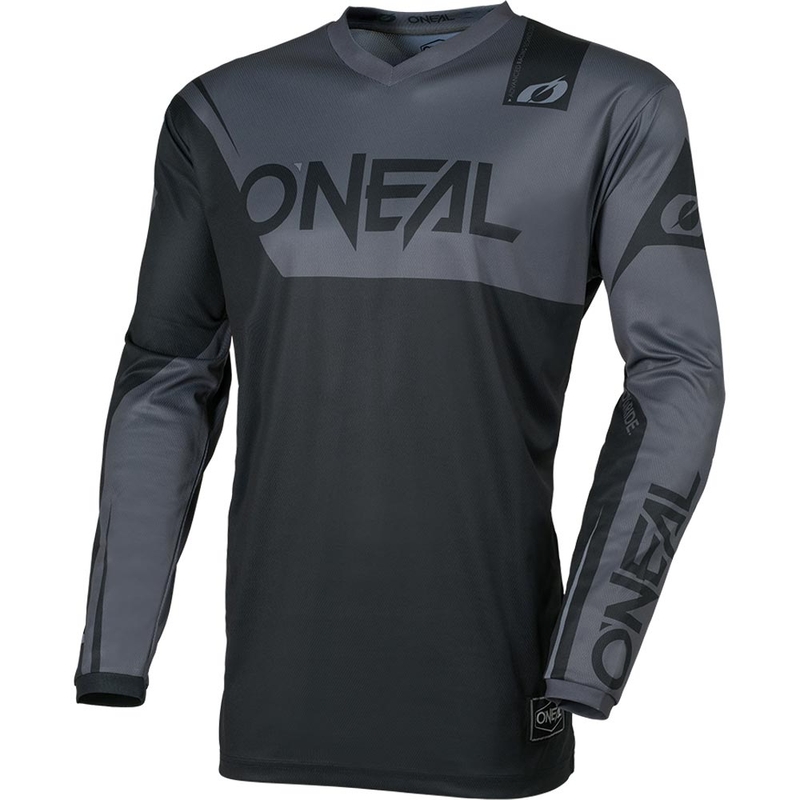 O'Neal Element Racewear kindermotocrossshirt zwart-grijs