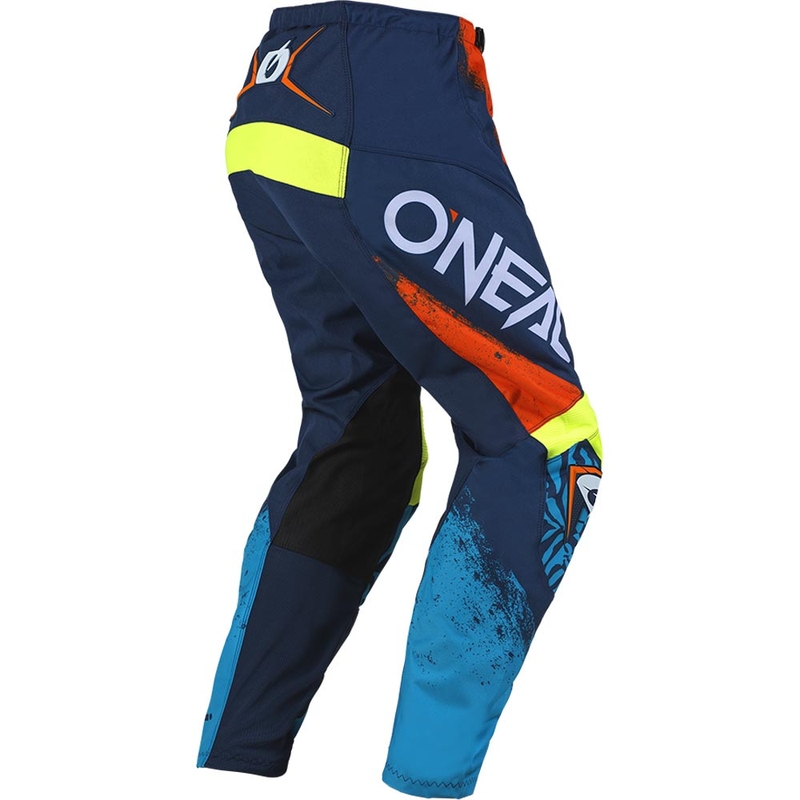O'Neal Element Shocker kindermotocrossbroek blauw-oranje