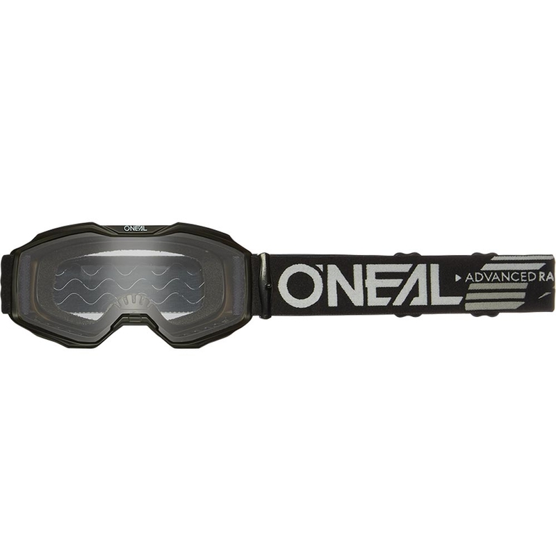O'Neal B-10 Solid kindermotocrossbril zwart met transparante lens
