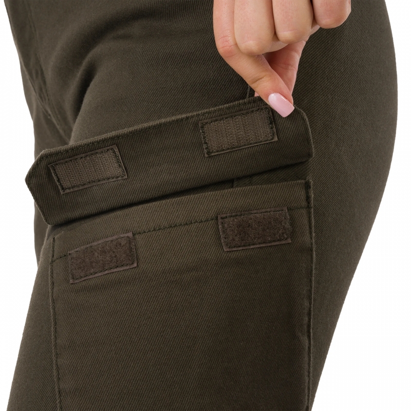 Dames motorjeans Shima Recon groen