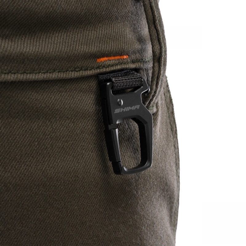 Dames motorjeans Shima Recon groen
