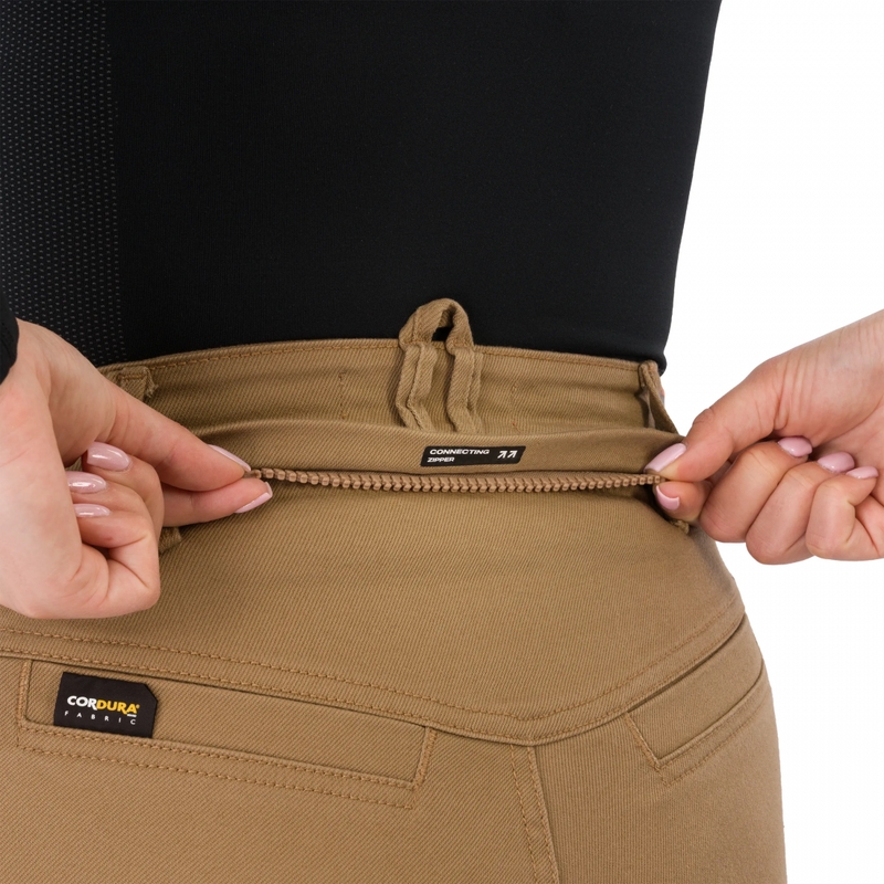 Shima Recon dames motorbroek zand