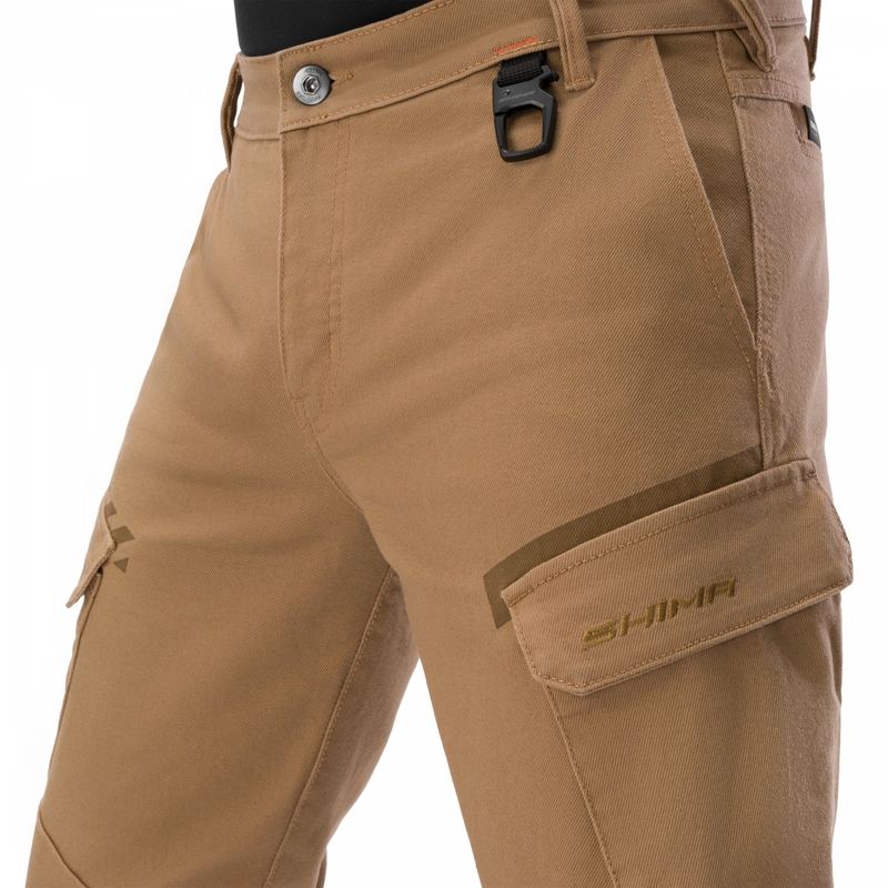 Shima Recon motorjeans zand