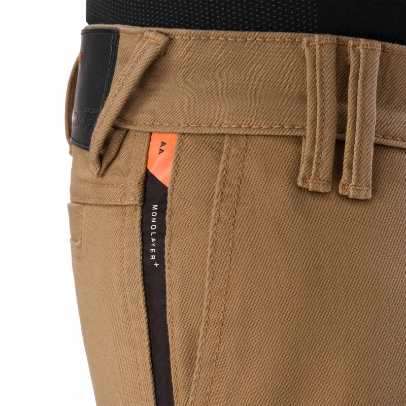 Shima Recon motorjeans zand
