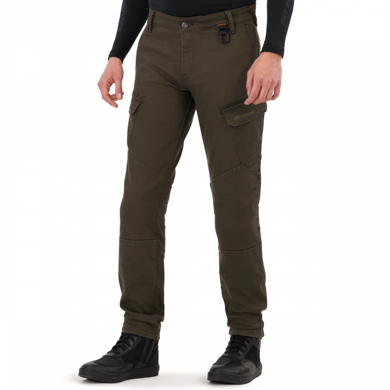 Shima Recon motorjeans groen