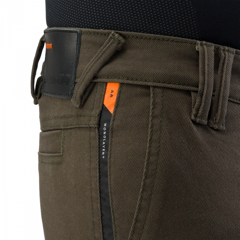 Shima Recon motorjeans groen