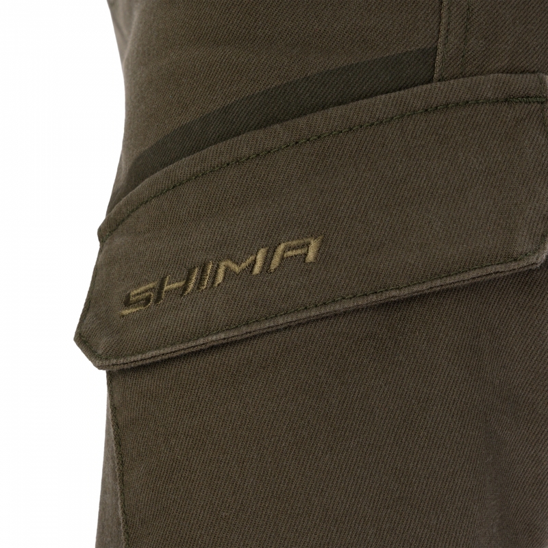 Shima Recon motorjeans groen