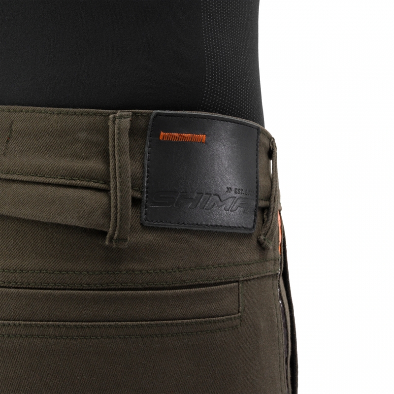 Shima Recon motorjeans groen