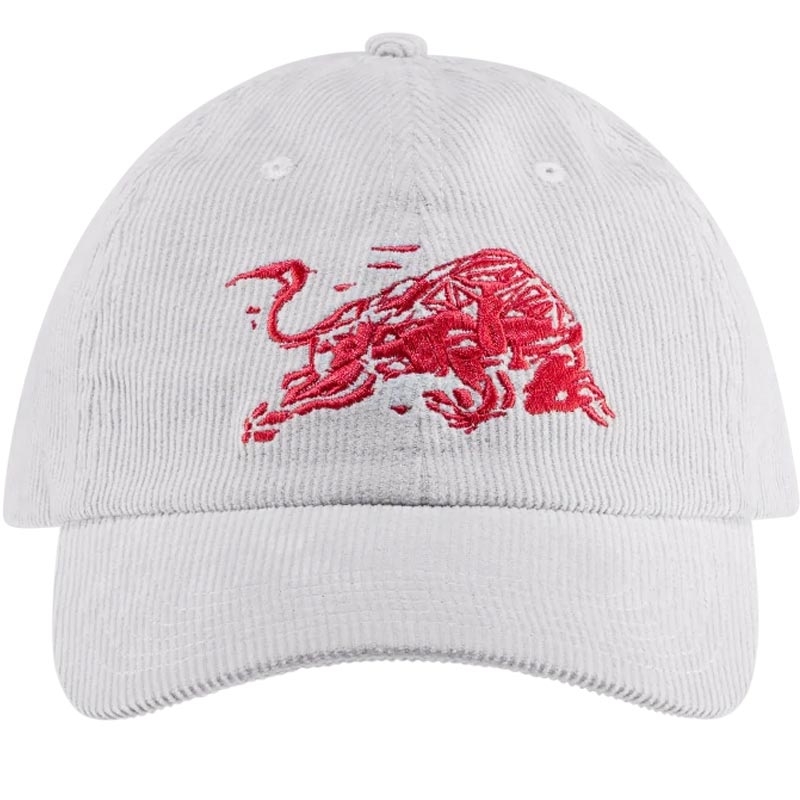 Red Bull Racing corduroy pet lichtgrijs