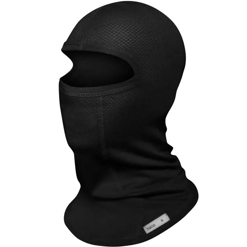 Motorhelm Nanosilver Ski & Moto zwart