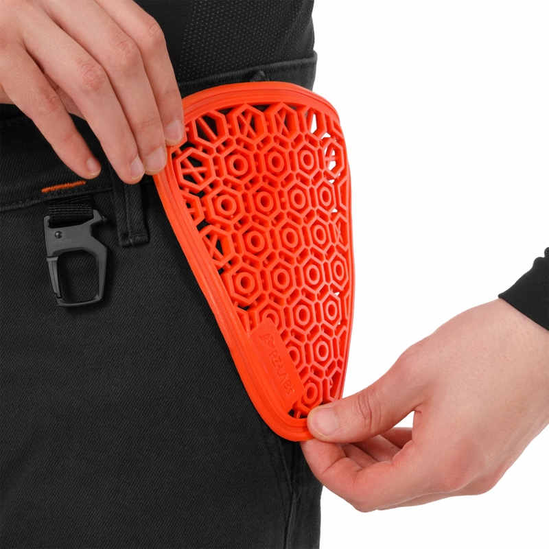 Shima Recon verlengde motorbroek zwart