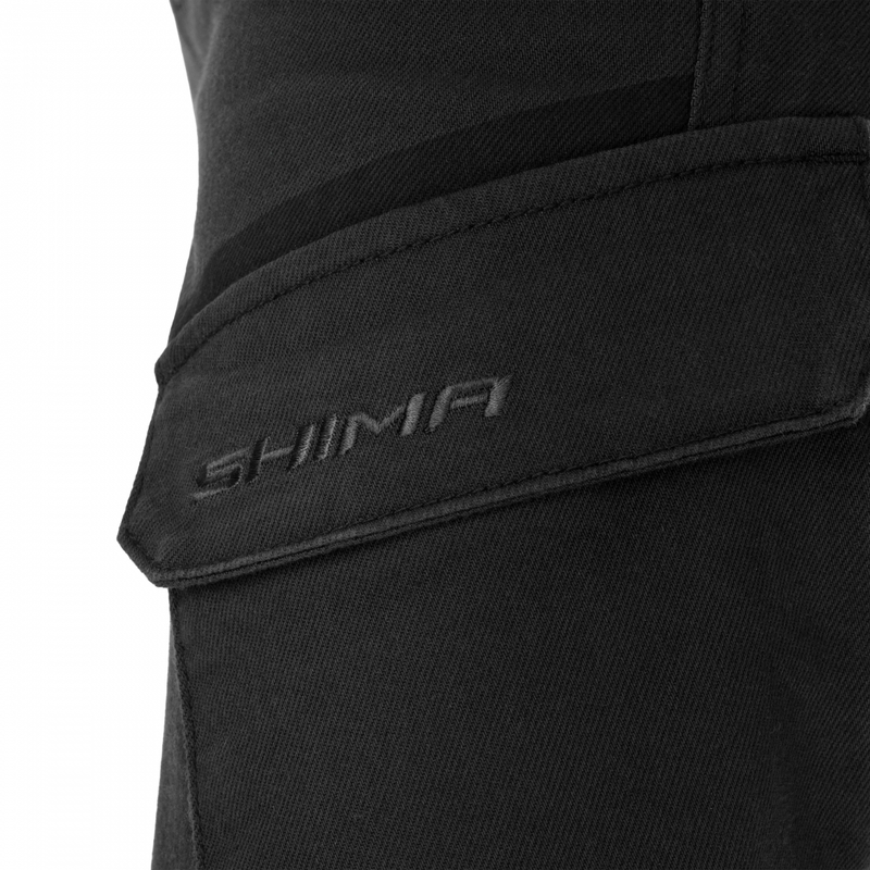 Shima Recon verlengde motorbroek zwart