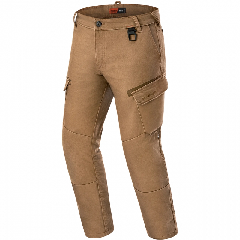 Shima Recon extended motorjeans zand