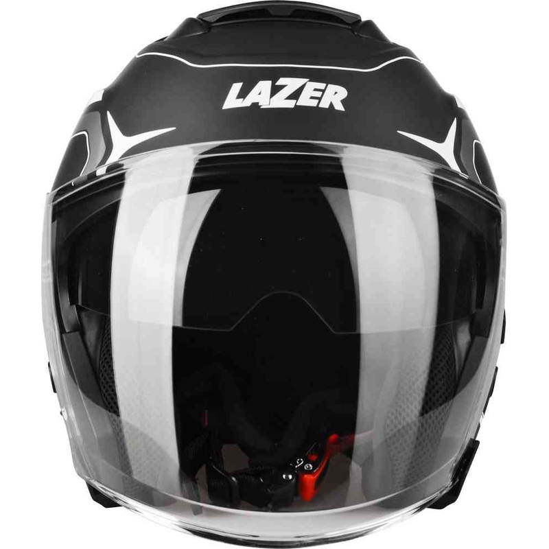 Open motorhelm Lazer Tango Hexa zwart/wit