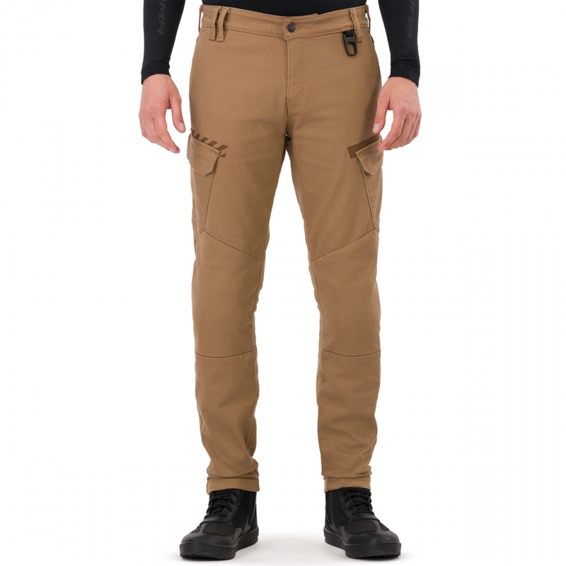 Shima Recon extended motorjeans zand