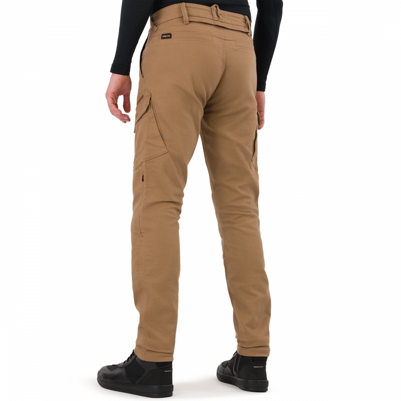 Shima Recon extended motorjeans zand