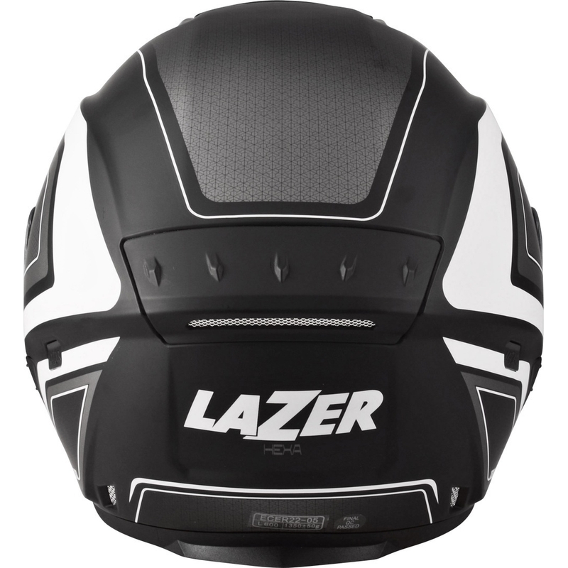 Open motorhelm Lazer Tango Hexa zwart/wit