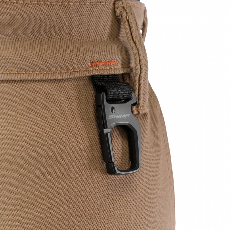 Shima Recon extended motorjeans zand