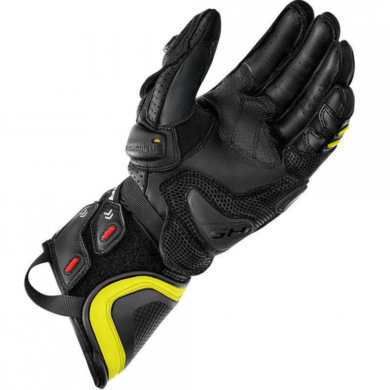 Shima RS-3 motorhandschoenen fluorescerend geel