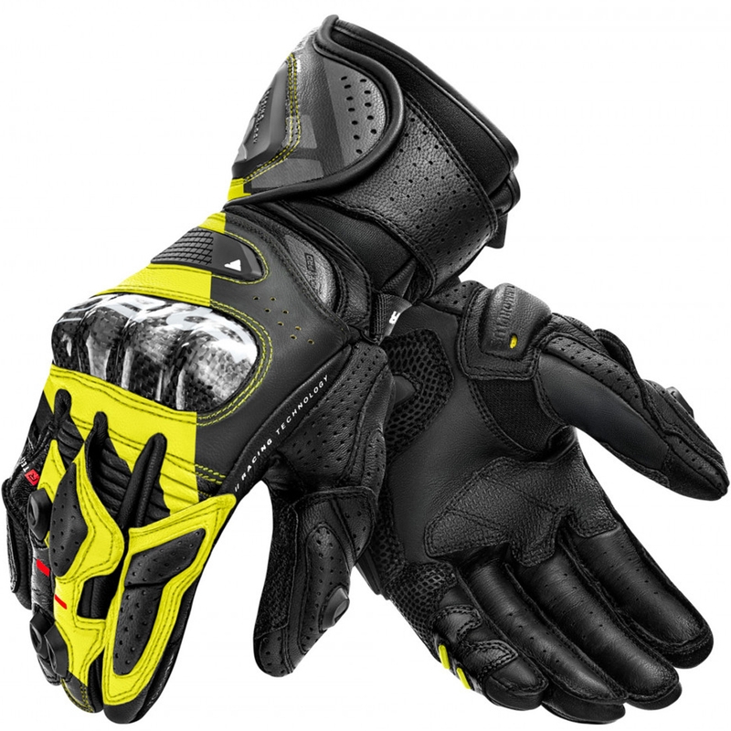 Shima RS-3 motorhandschoenen fluorescerend geel