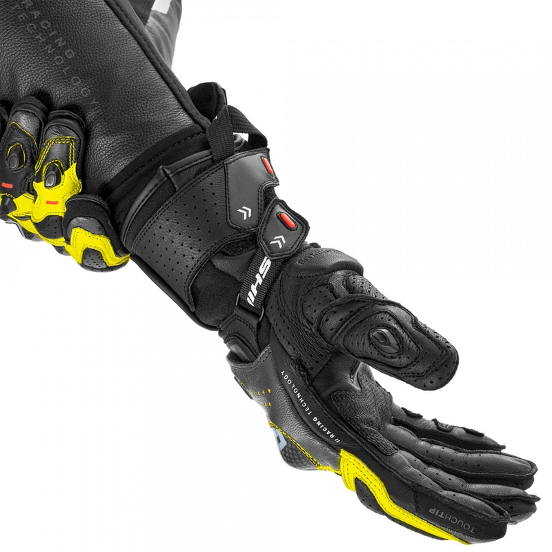 Shima RS-3 motorhandschoenen fluorescerend geel